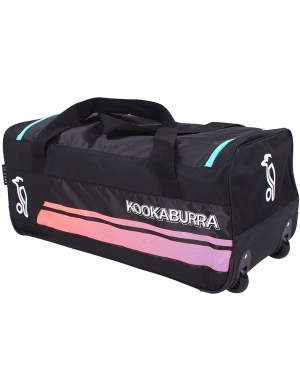 Kookaburra 9500 Wheelie Bag - Black/Purple